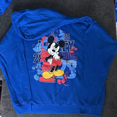 Mickey Mouse Hoodie 1928 Full Zip • $40