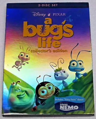 Disney Pixar- A Bugs Life - Collectors Edition - Empty DVD Jewel Case • $2