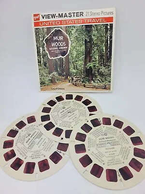 Vintage Gaf View-master Muir Woods 3 Reels  • $6