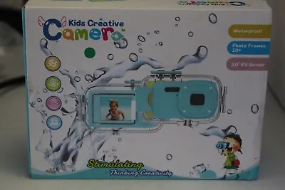 £12.50 • Buy Kids Waterproof Camera Digital Sports Camera Toys 2 Inch HD IPS Screen Outdoors
