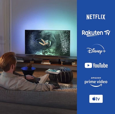 £389 • Buy Philips 43PUS7906/12 43-Inch 4K LED TV | Ambilight, UHD & HDR10+ | Dolby Vision 