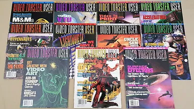 (11) VTU Video Toaster User Magazines ©1996 Commodore Amiga 2000 3000 4000 Vol.6 • $89.98