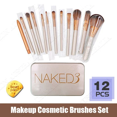 $17.97 • Buy 12pcs Makeup Cosmetic Brushes Set Powder Foundation Eyeshadow Lip Brush Tool