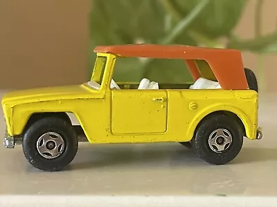 Matchbox Vintage Lesney England Diecast #18 Field Car Yellow Orange Near Mint • $14.99