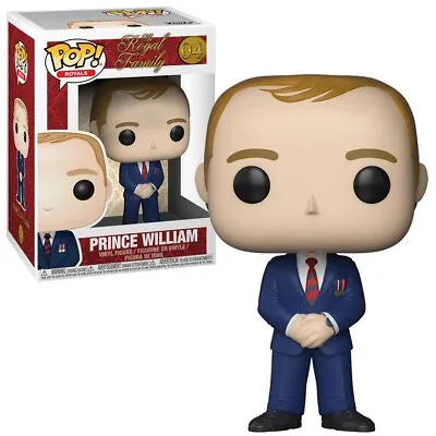 Funko POP! Royals Prince William The Royal Family #04 Vinyl Figure New • £15.99