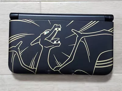 $198 • Buy Nintendo 3DS XL LL Pokemon Center Charizard Edition Console Black Japanse Ver.