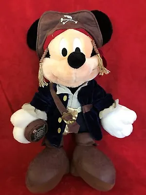 Disney Theme Parks Mickey Mouse Pirates Of The Caribbean W/ Compass Jack Sparrow • £17.37