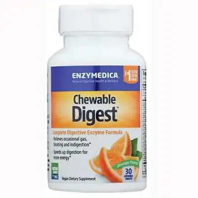 Enzymedica Chewable Digest - Orange 30 Chwbls • $12.81