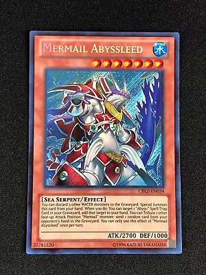 Yugioh Mermail Abyssleed Cblz-en034 Secret • $3.99