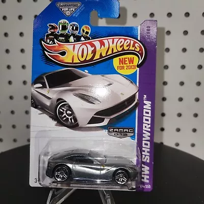 🔥HotWheels ~Ferrari F12Berlinetta ~ Walmart Zamac 013 All Star HW Showroom #174 • $17.95