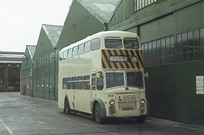Original BLACKPOOL Bus Slide  Leyland Titan PD3/1 MCW #368 YFR368  Rigby Rd 1979 • £3.99