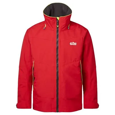 $260 • Buy Gill OS3 Coastal Men's Sailing Jacket, Red, Medium