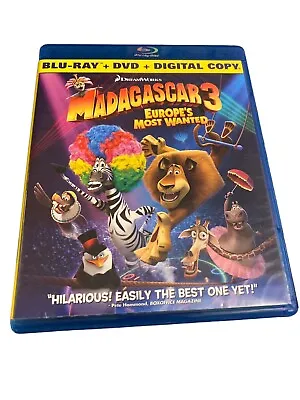 Madagascar 3: Europes Most Wanted (Blu-ray 2012) • $5.16