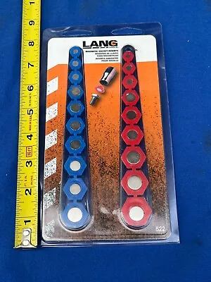 Lang Tools 19-piece Sae & Metric Magnetic Socket Insert Set 522 Usa Made • $24