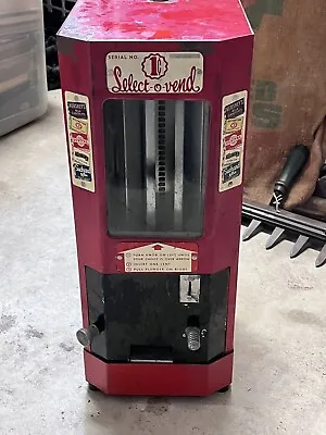 $299 • Buy Select-O-Matic Candy Or Gum Vending Machine Vintage 17  X 8  X 7 