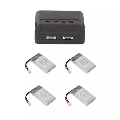 $29.37 • Buy 4PCS 903048 3.7V 2000mAh RC Drone Battery Portable UAV Li Battery With NDE