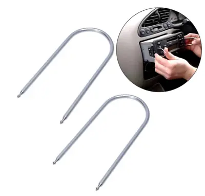 Car Stereo Radio Cd Head Unit Removal Original Release Keys Tool Pins Round Hole • £2.79