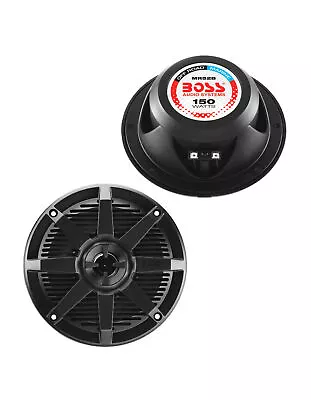 BOSS Audio Systems MR52B Marine 5.25” Speakers 150 Watts Full Range 2 Way • $58.49