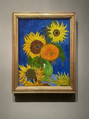 Van Gogh Painting -SunFlowers - Beautiful • $450