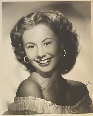 Mitzi Gaynor Movie Star Vintage Signed 8x10 Silver Gelatin Photo • $49.50
