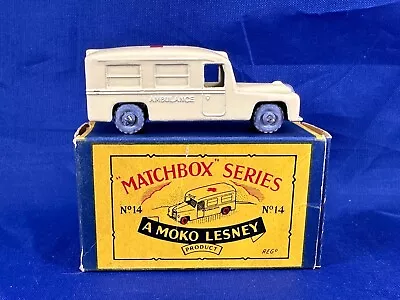 Matchbox Lesney 14b Daimler Ambulance - Mib • $20.50