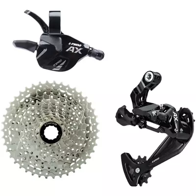 LT Woo MTB AX 11 Groupset - 1x11 Speed - Trigger Shifter - 11-50T - Shadow RD De • $229.95