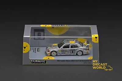 1/64 Tarmac Works Mercedes 190E 2.5 18 EVOII DTM 1992KekeRosberg T64-024-92DTM06 • $35.99