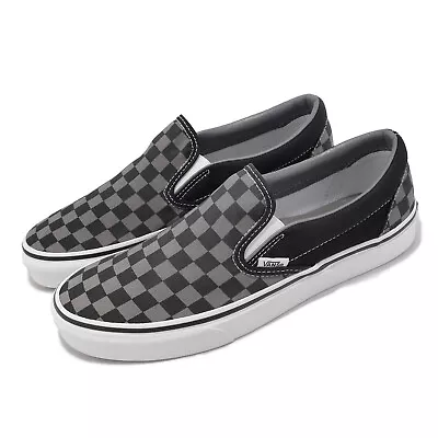 Vans Classic Slip-On Black Checkerboard Men Casual Lifestyle Shoes VN000EYEBPJ • $137.50