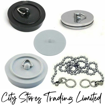 £2.49 • Buy Plug Hole Waste Stopper Plug Blocker Trap Shower Bath Bathroom Hair Trap B2