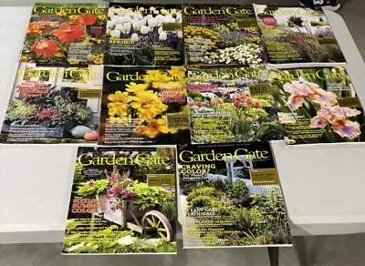 Lot Of 10: GARDEN GATE Magazines 2015-2016 • $9