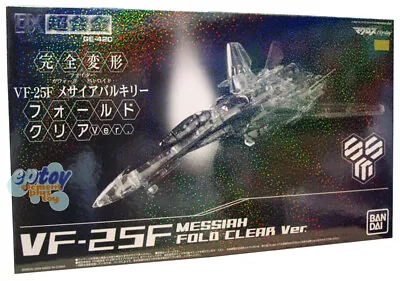 BANDAI Right Chogokin GE-42C Macross Frontier VF-25F Messiah High Custom Clear • $225.39