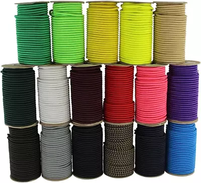 SGT KNOTS Marine Grade Bungee Cord - 100% Elastic Cord Dacron Polyester Bungee  • $21.67