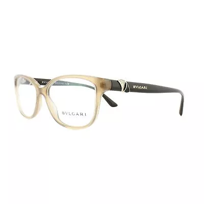 Bvlgari Glasses Frames 4128B 5406 Opal Beige 54mm Womens • $248.60