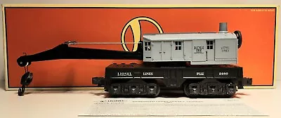 Lionel #2460   Lionel Lines   Crane Car #6-19834 O Gauge NEW-OLD STOCK In BOX  • $48