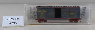 (Lot 795) N Scale Model Micro Trains 40' Box Car Union Pacific Challenger 9149 • $7.99