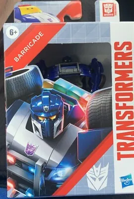 Transformers Authentics 4.5 Inch Barricade Action Figure Robot Brand New In Box • $13