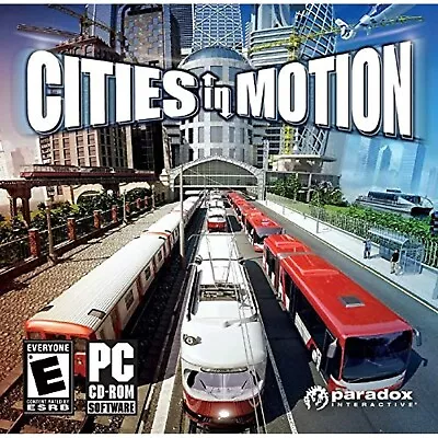 Paradox Interactive - Cities In Motion PC CD-ROM NEW • $2.99