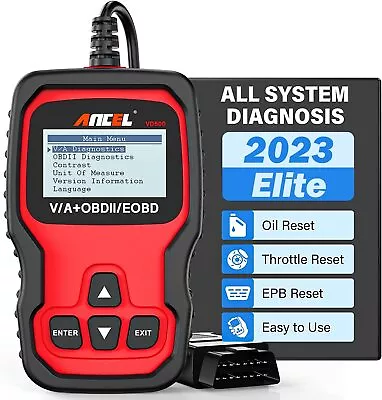 Car Code Reader Engine Scan ABS SRS EPB Reset Diagnostic Tool For VW Audi Skoda • $44.99