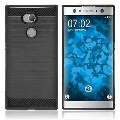 $14.12 • Buy Silicone Case For Sony Xperia XA2 Ultra Schwarz Ultimate Cover