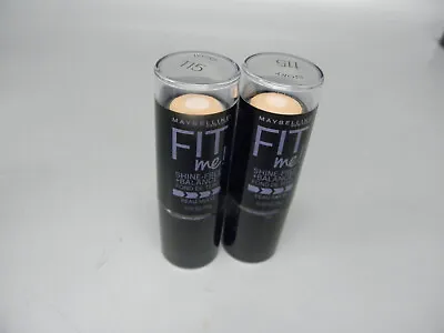 2-count Maybelline New York Fit Me! Shine-free Balance Foundation 115 Ivory • $13.95