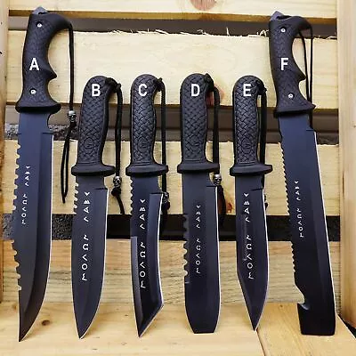 Greek Warrior MOLON LABE KNIFE COLLECTIONS FIXED KNIFE JUNGLE HUNTING CAMP GEAR • $24.12