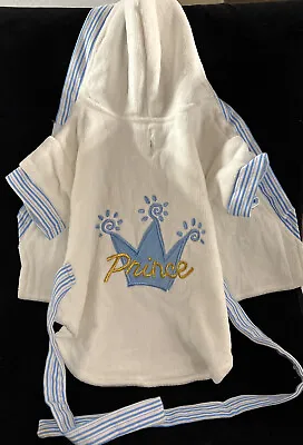 Zack & Zoey Dog Clothes Prince Bath Robe • $15