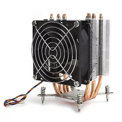 9cm CPU Cooler Heat Sink Cooling Fan For LGA2011 1366 1150 1151 1155 BGI • $37.19