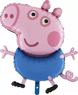 £4.99 • Buy 37 Inch Giant Jumbo Size Peppa Pig Characters- George Foil Balloon