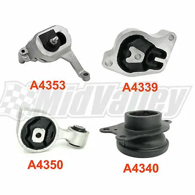 4PCS Motor & Transmission Mount Set Kit For Nissan Altima 2.5L For Auto Trans • $61.98