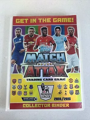 Match Attax 14/15 Folder Limited Edition • £30