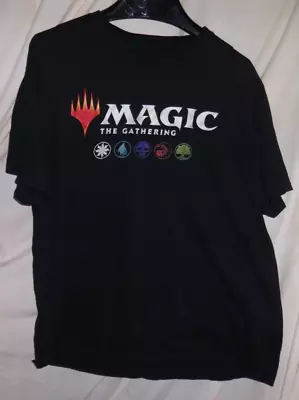 Magic The Gathering Logo Tee Shirt Sz L MTG • $20