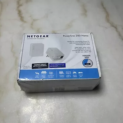 NETGEAR Powerline 200Mbps Nano Adapter - White (XAVB2101) • $85