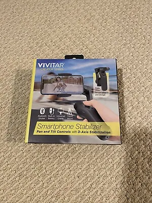 (OPEN BOX) Vivitar Smartphone Stabilizer W/ 3-Axis Stabilization VGIMPRO3-BLK • $45