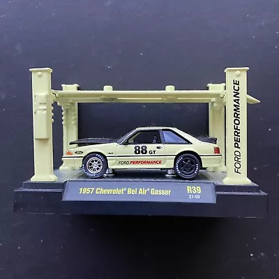 M2 Machines 1988 Ford Mustang  GT Shell Auto Lift Model Yellow • $5